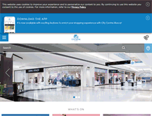 Tablet Screenshot of citycentremuscat.com